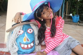 Making the scarecrow