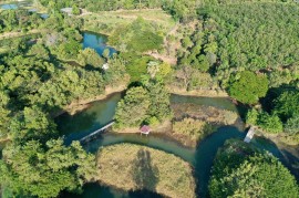 White Water Lake by drone